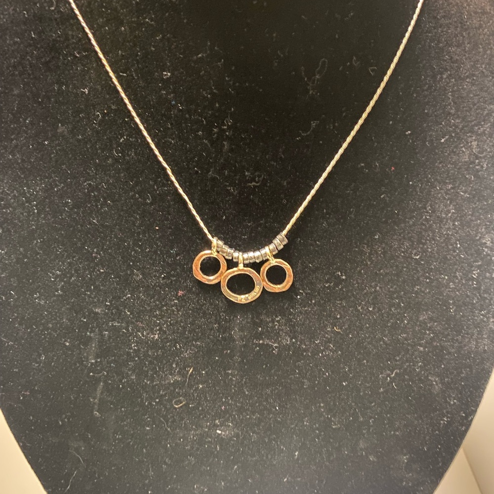 Elegant Sterling Silver Pendant Necklace-from Israel